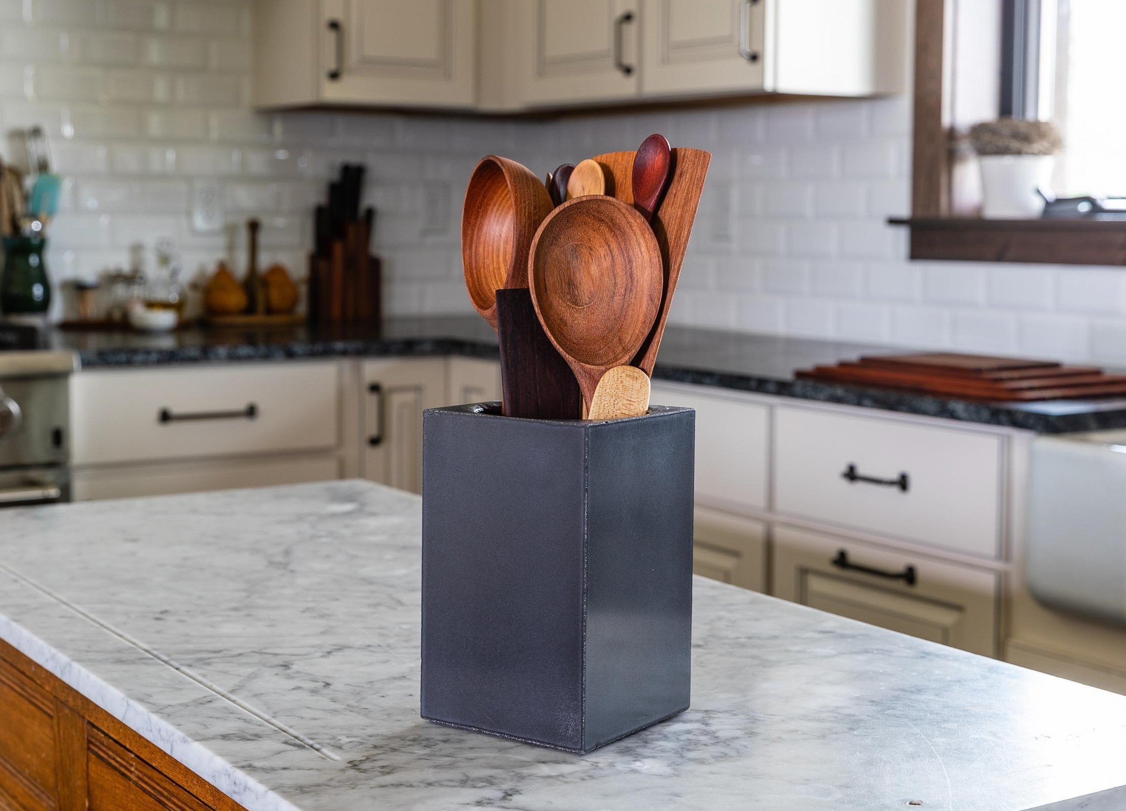 Marble Spoon Rest, Kitchen Counter Organizers