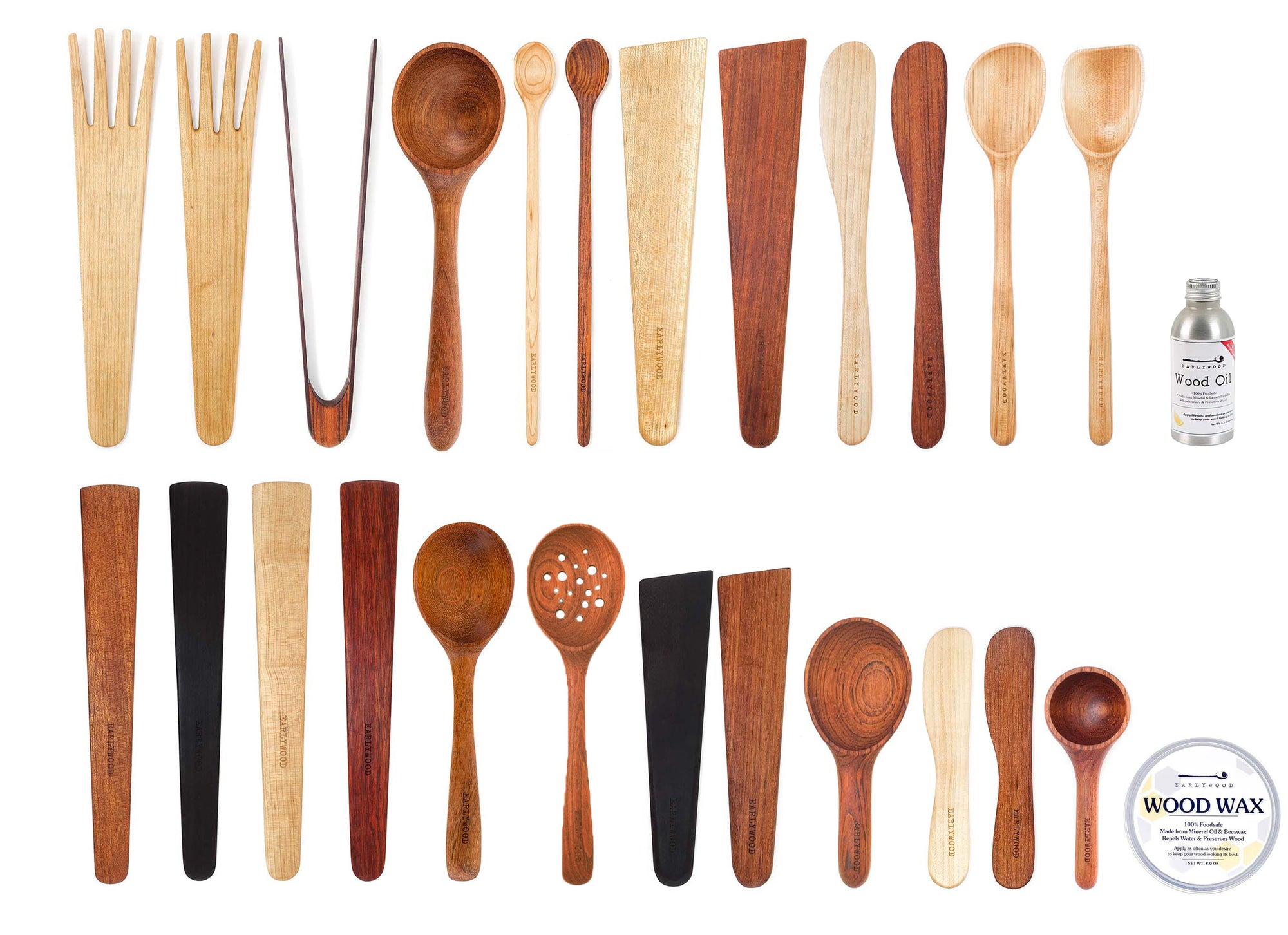 ultimate wooden utensil set