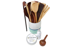 ultimate wooden utensil set