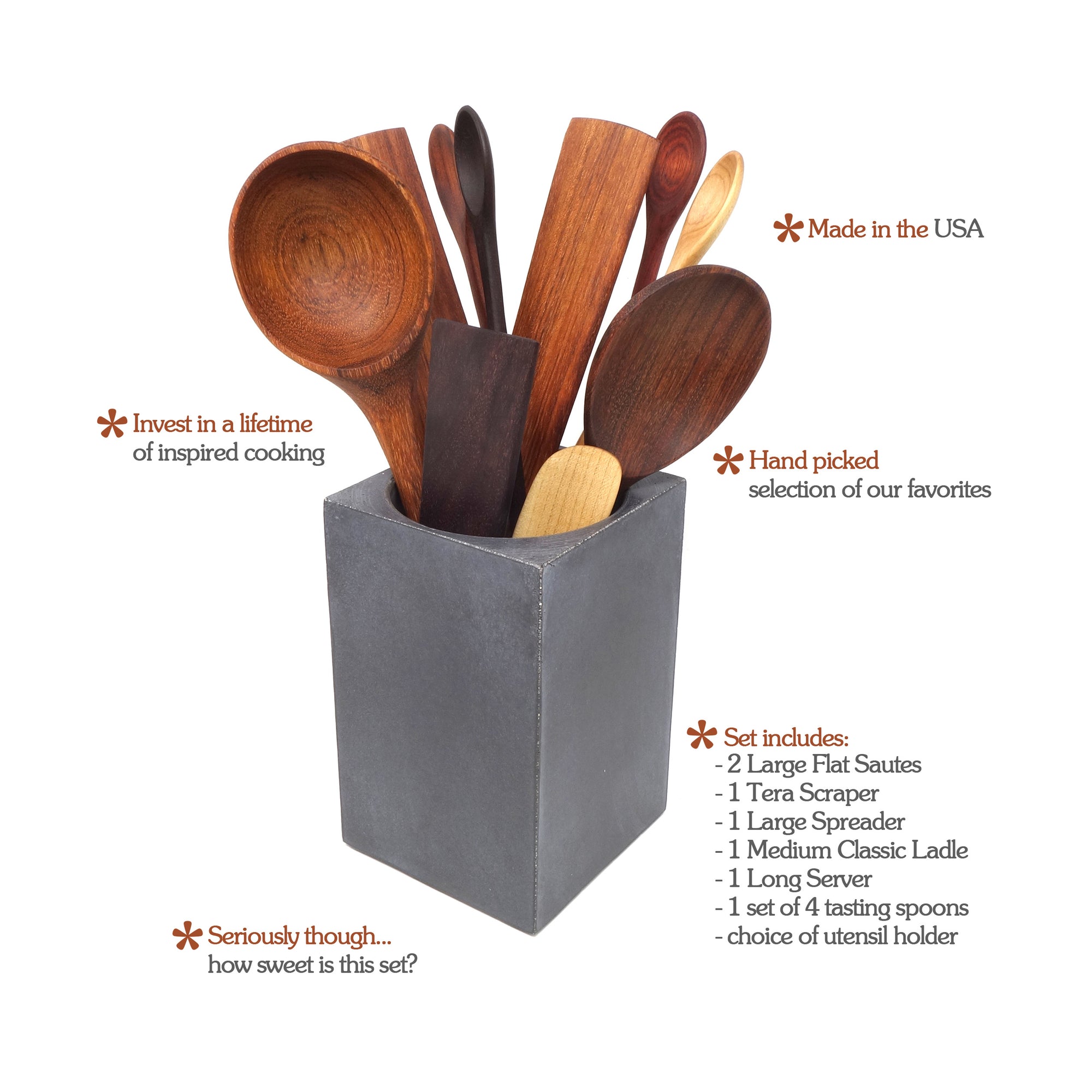 kitchen utensil caddy - Earlywood
