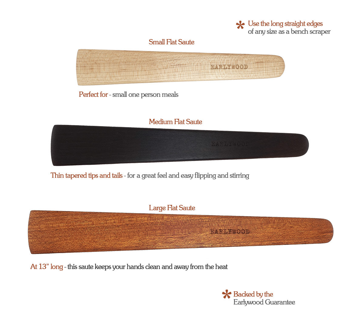 small wooden spatula - Earlywood