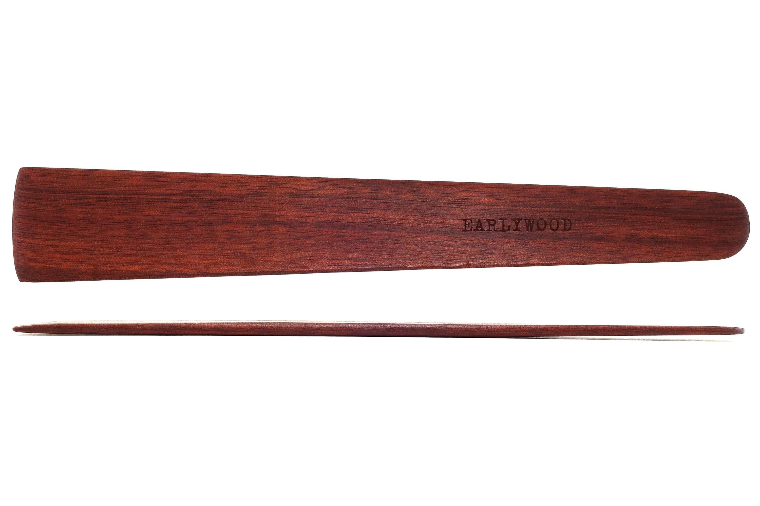 Itza Hard Angled Wood Spatula – Minzuu