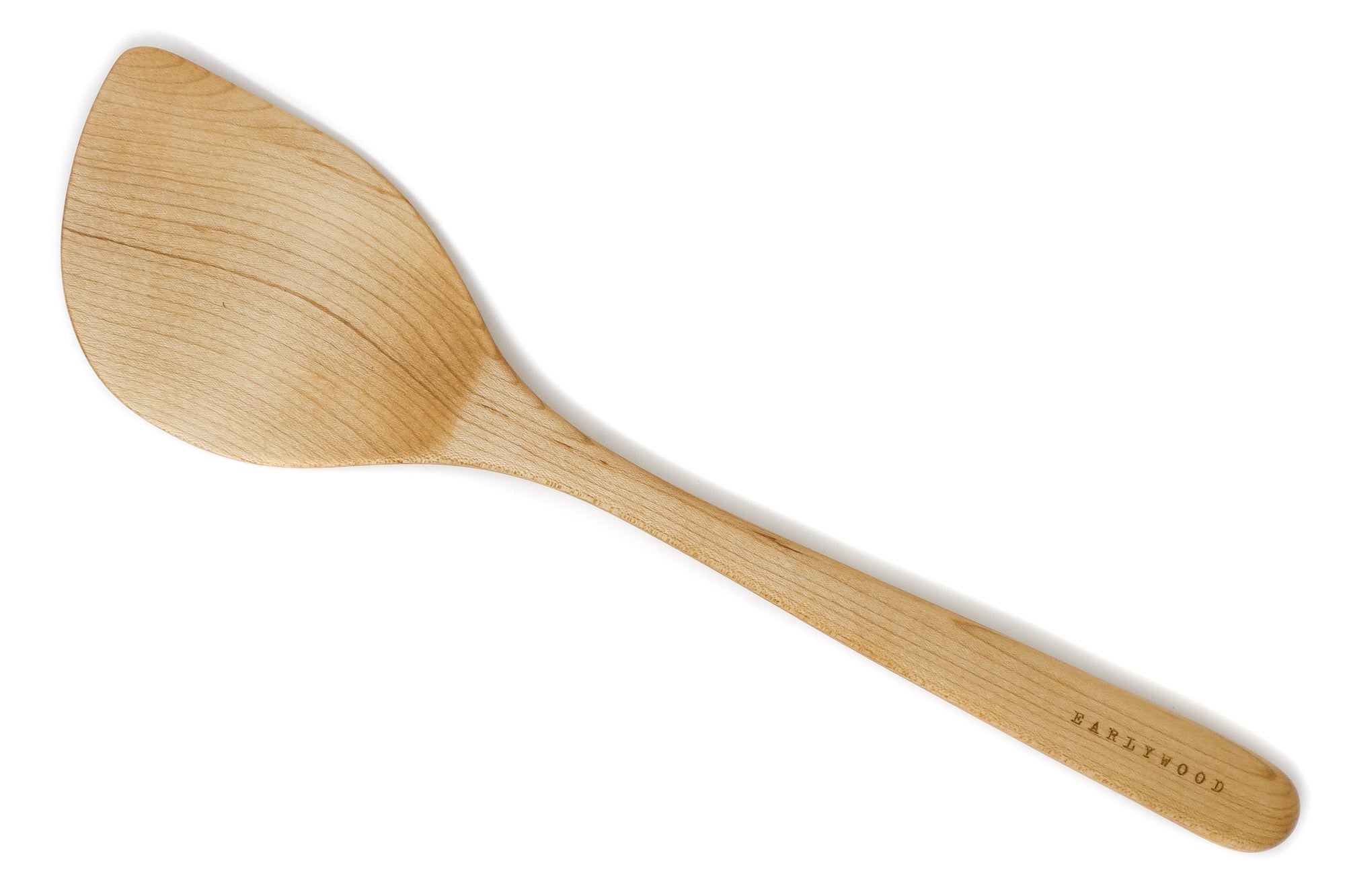Paddle Stirrer Left or Right Hand Stirring Utensil Wood 